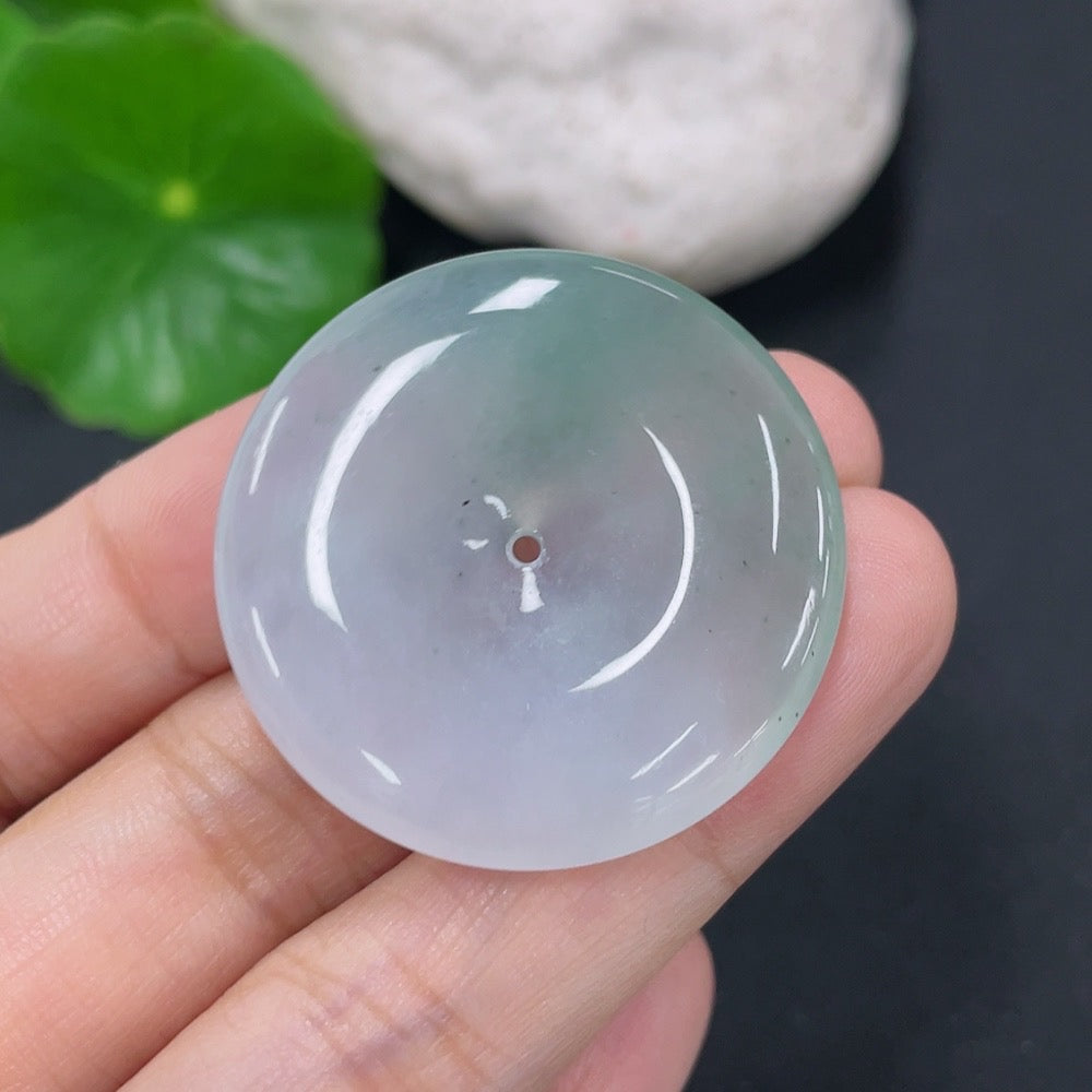Jadeite Pendant Peace Knot Total Weight Approx. 11g