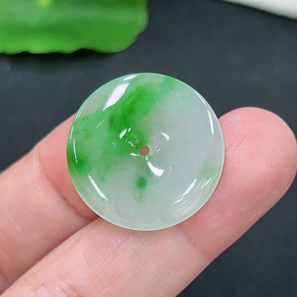 Jadeite Peace Knot Pendant (including other mineral components)