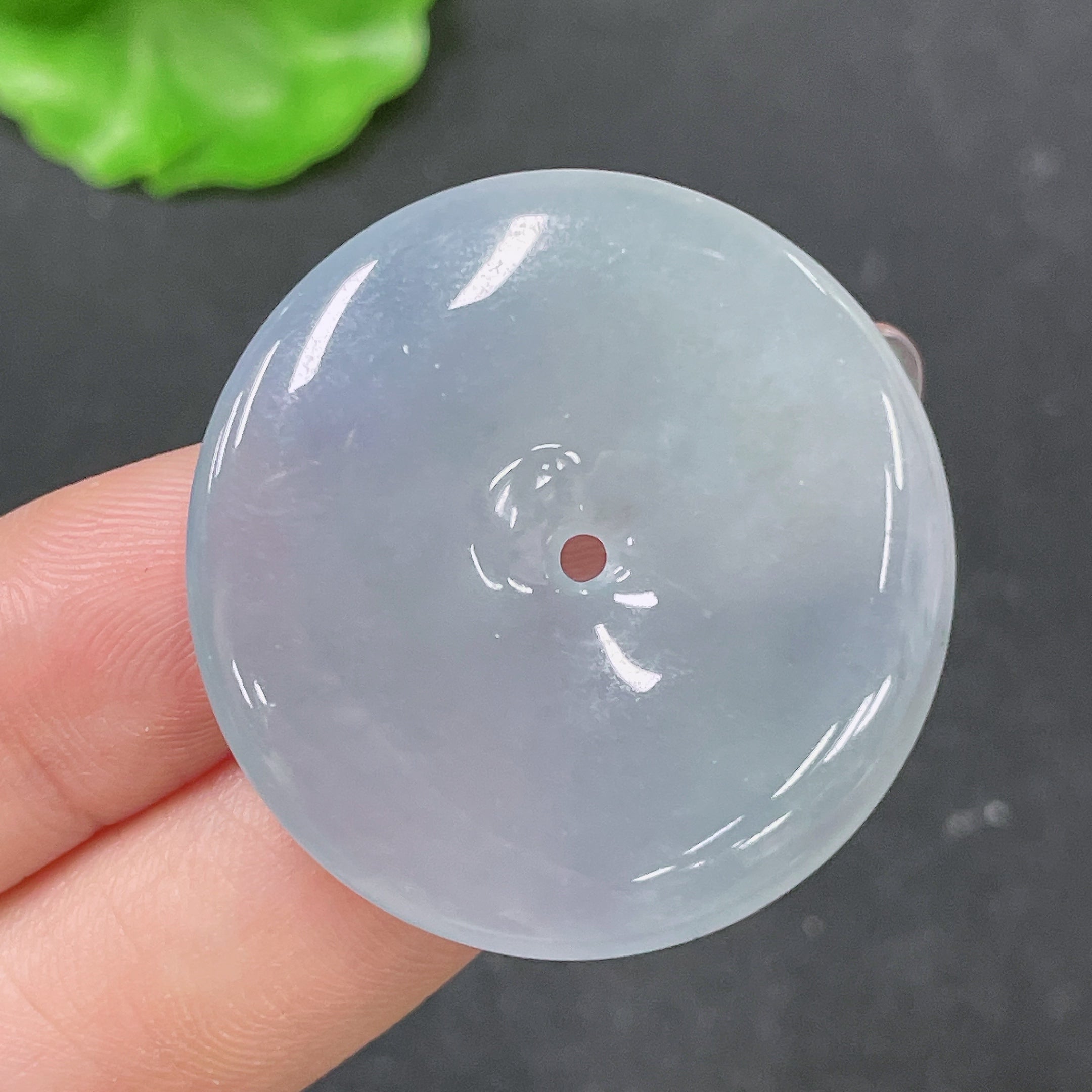 Jadeite Pendant Peace Knot . | Huiliu Certified