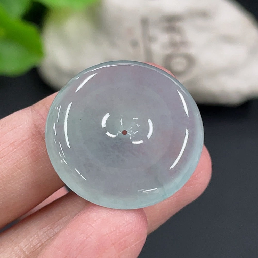 Jadeite Safety Buckle Pendant, Total Weight Approx. 6.76g