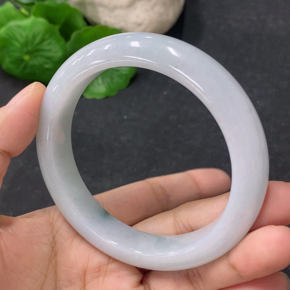 Jadeite Round Bracelet Size 57.3mm Total Weight Approx. 61.22g
