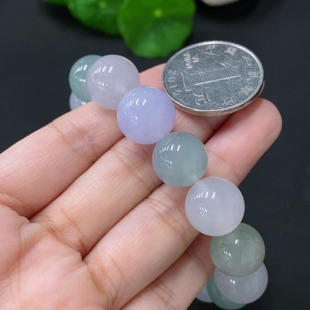 Jadeite Bracelet Approx.12.4/12.8mm Total Weight Approx.54.7g
