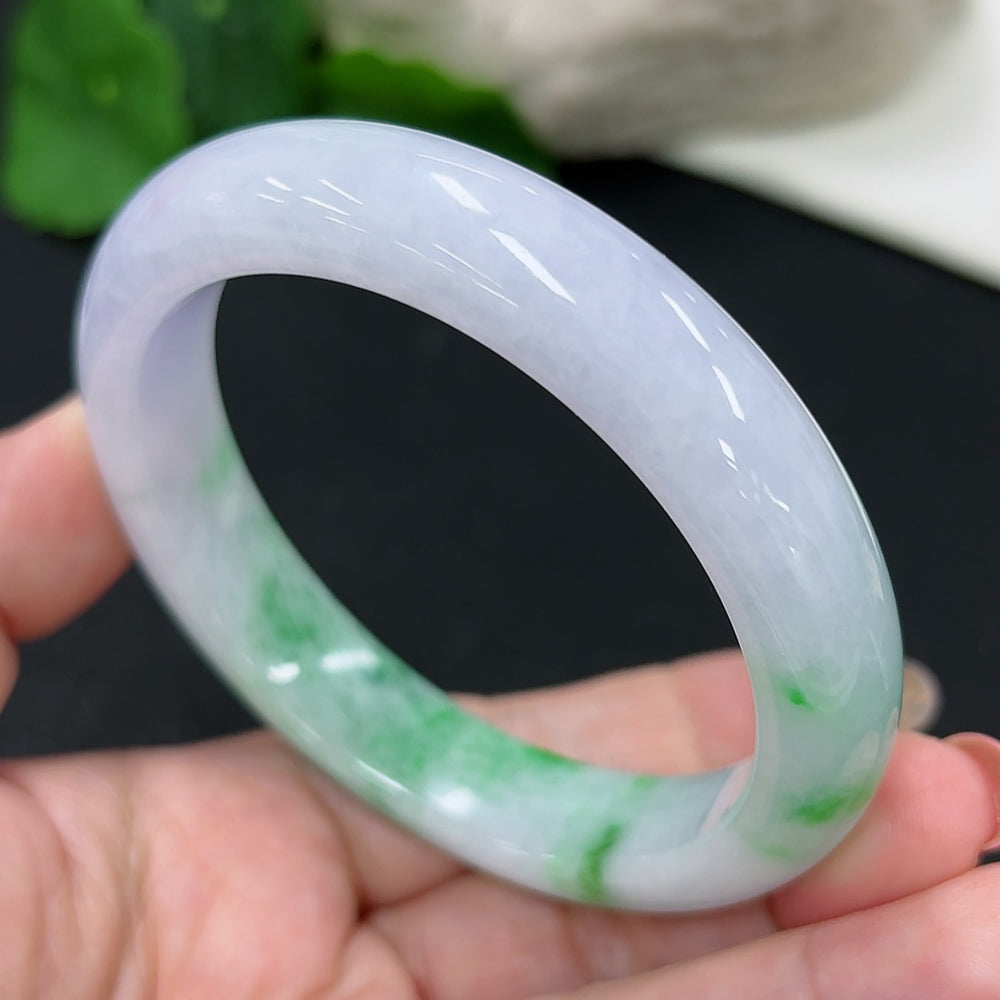 Jadeite Round Bangle