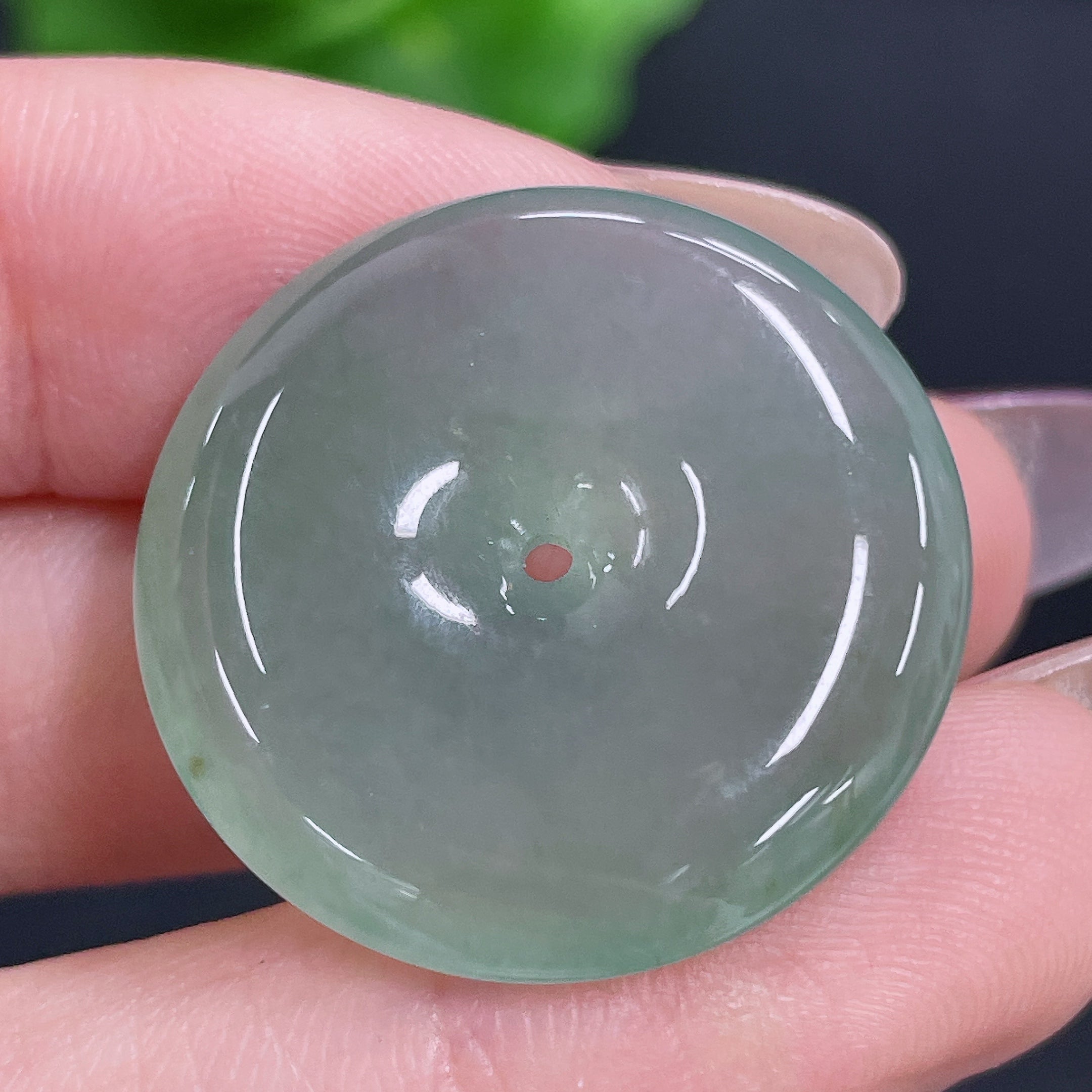 Jadeite Pendant Safety Buckle . | Huiliu Certified