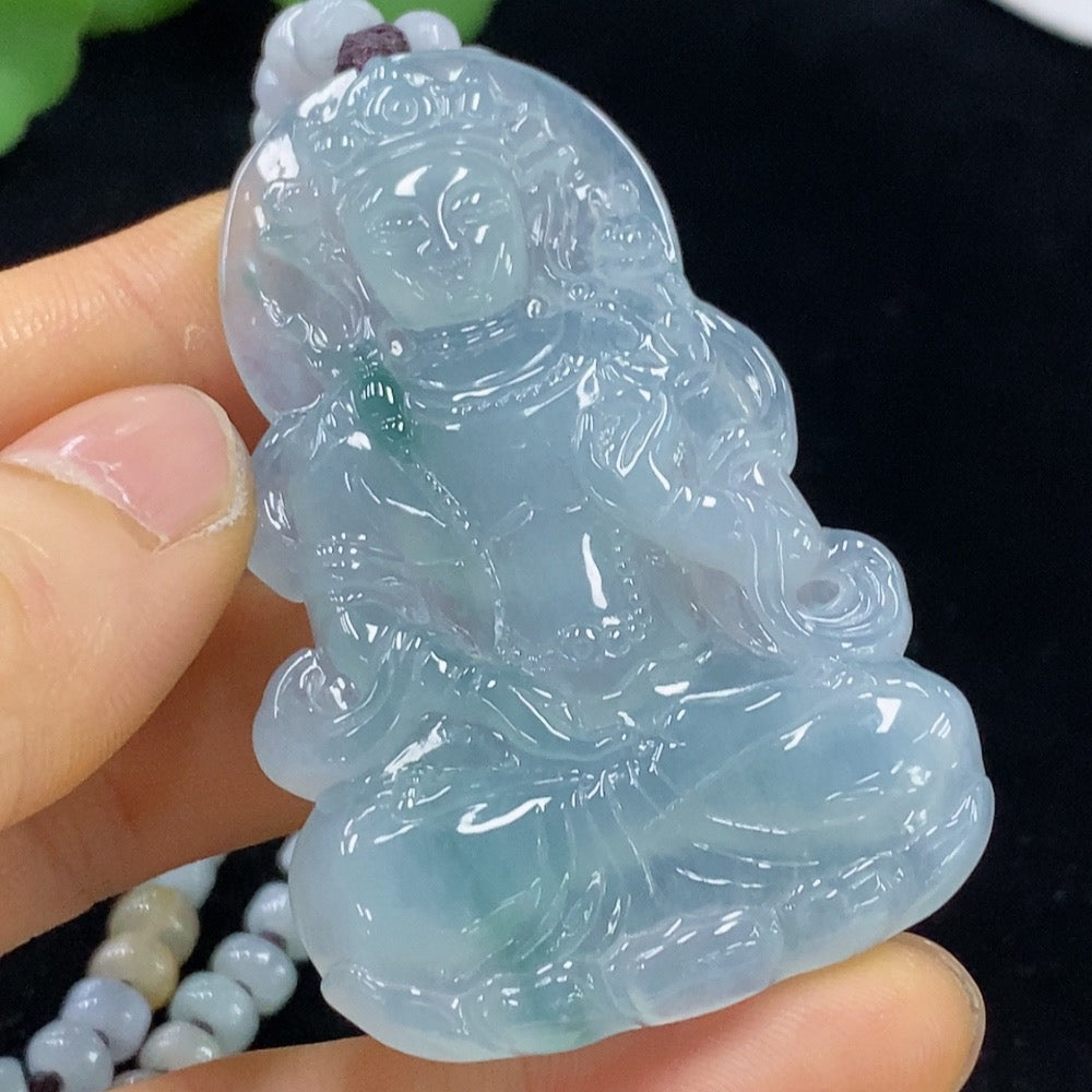 Colgante de Tara de jadeíta