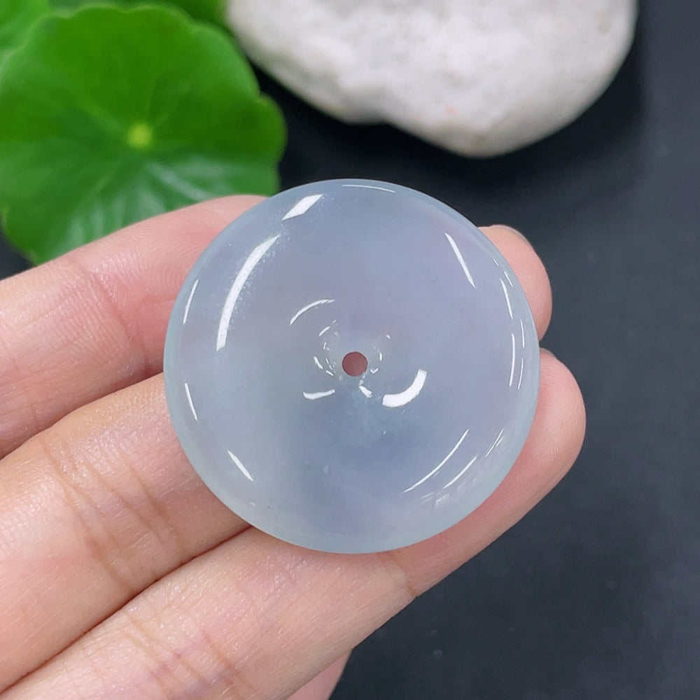 Jadeite Safety Buckle Pendant Total Weight Approx. 8.84g