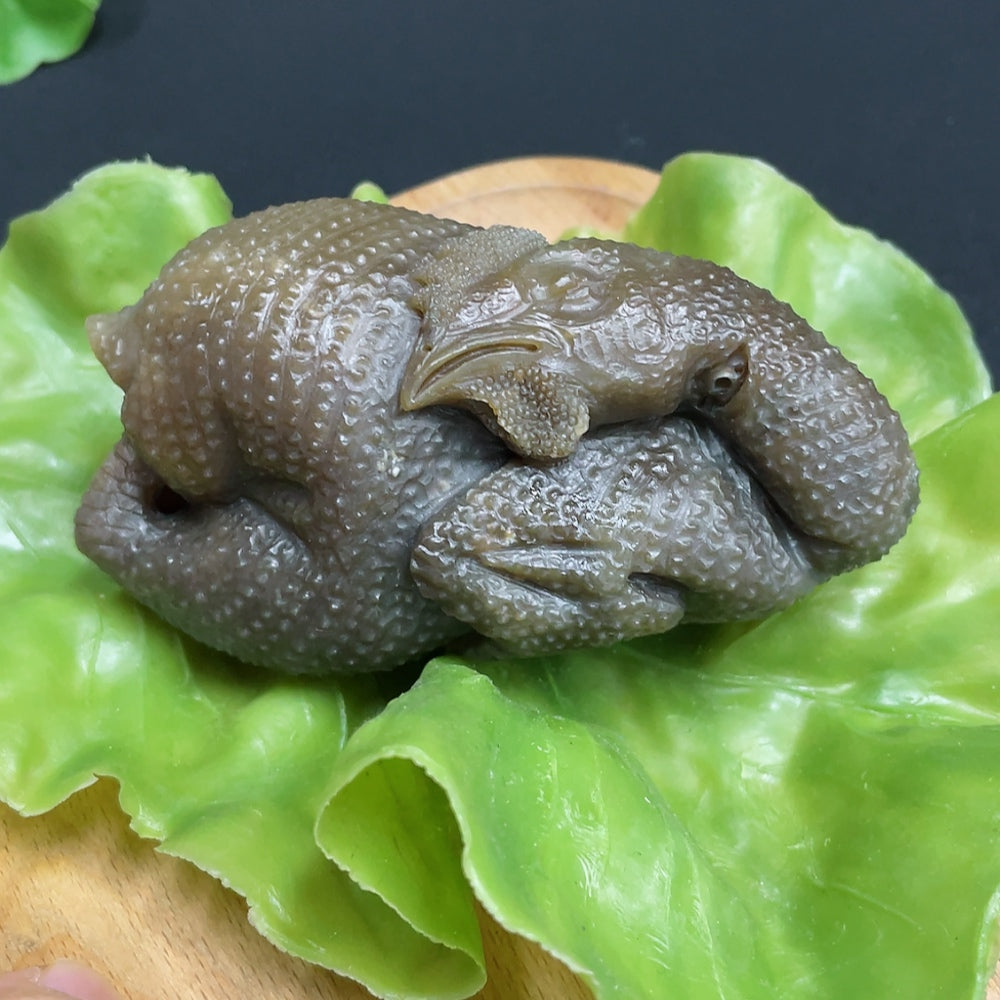 Hetian Jade Ornament Rooster . | Huiliu Certified