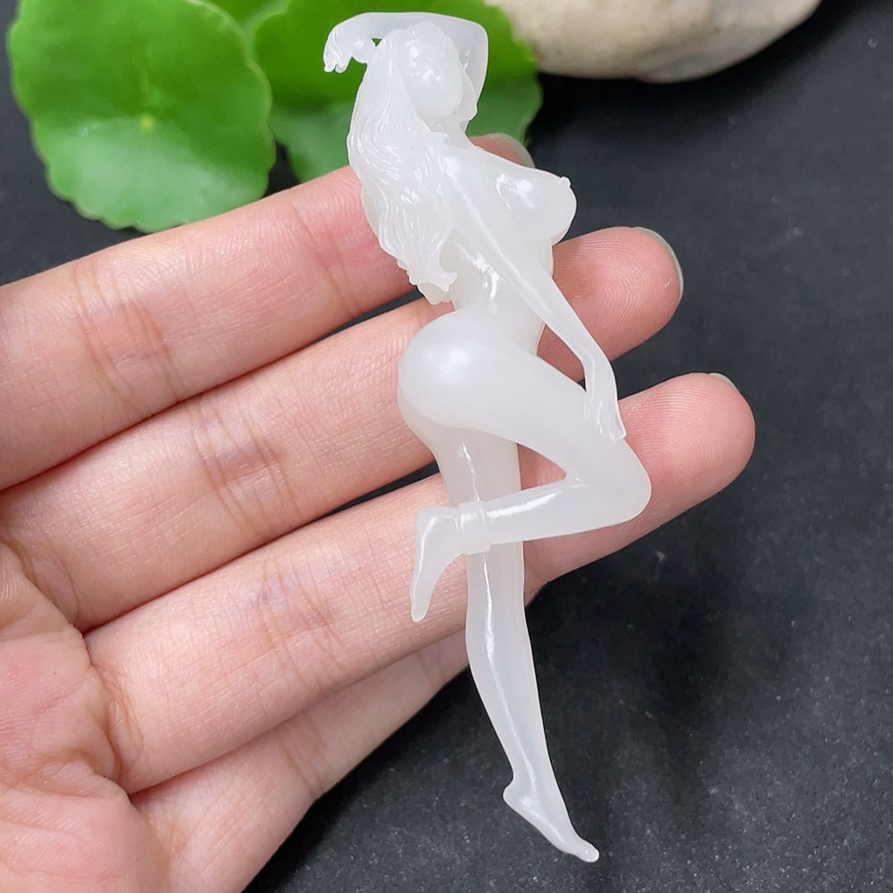 Hetian Jade Pendant - Jade Beauty
