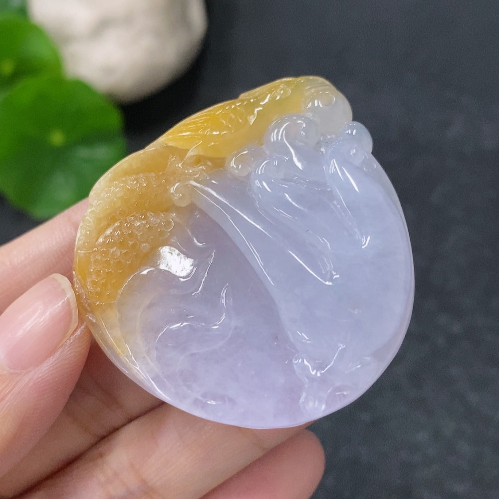 Jadeite Pendant Total Weight Approx. 31.1g Color Origin Undetermined