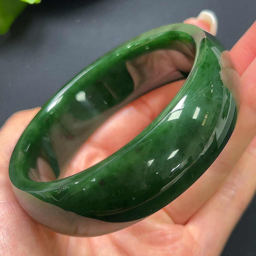 Hetian Jade Round Bracelet