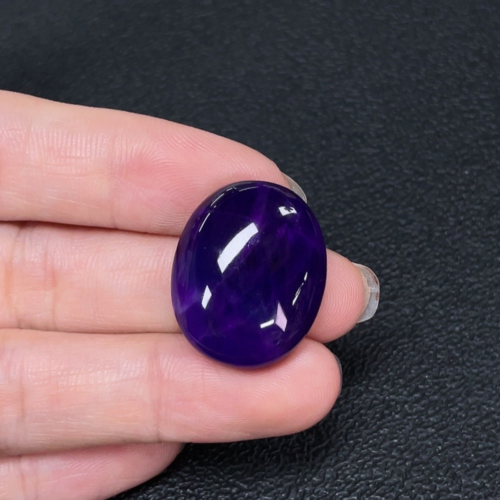 Sugilite Jewelry Purple Only Containing Other Mineral Components Visible Organic Matter