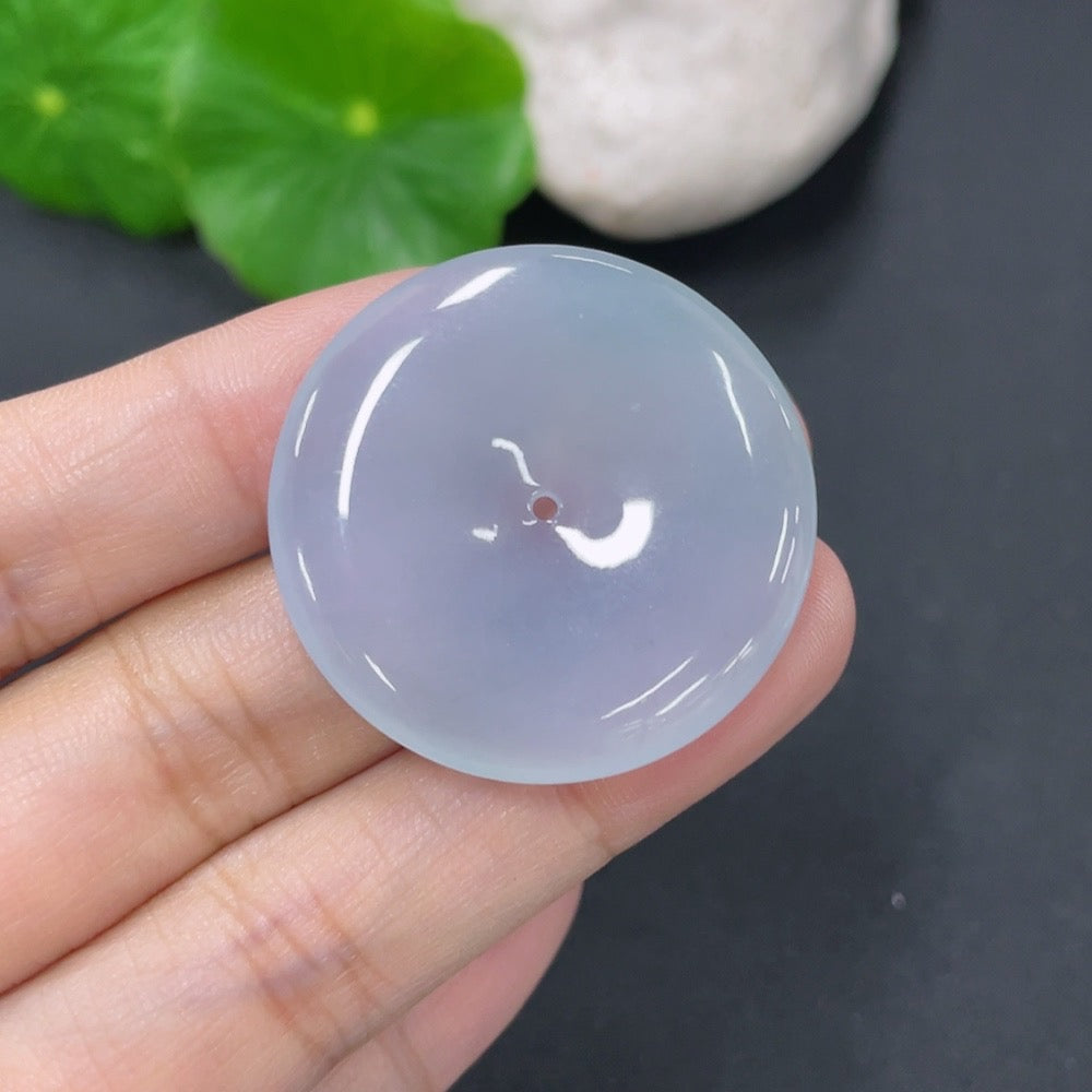 Jadeite Pendant Peace Knot, . | Huiliu Certified