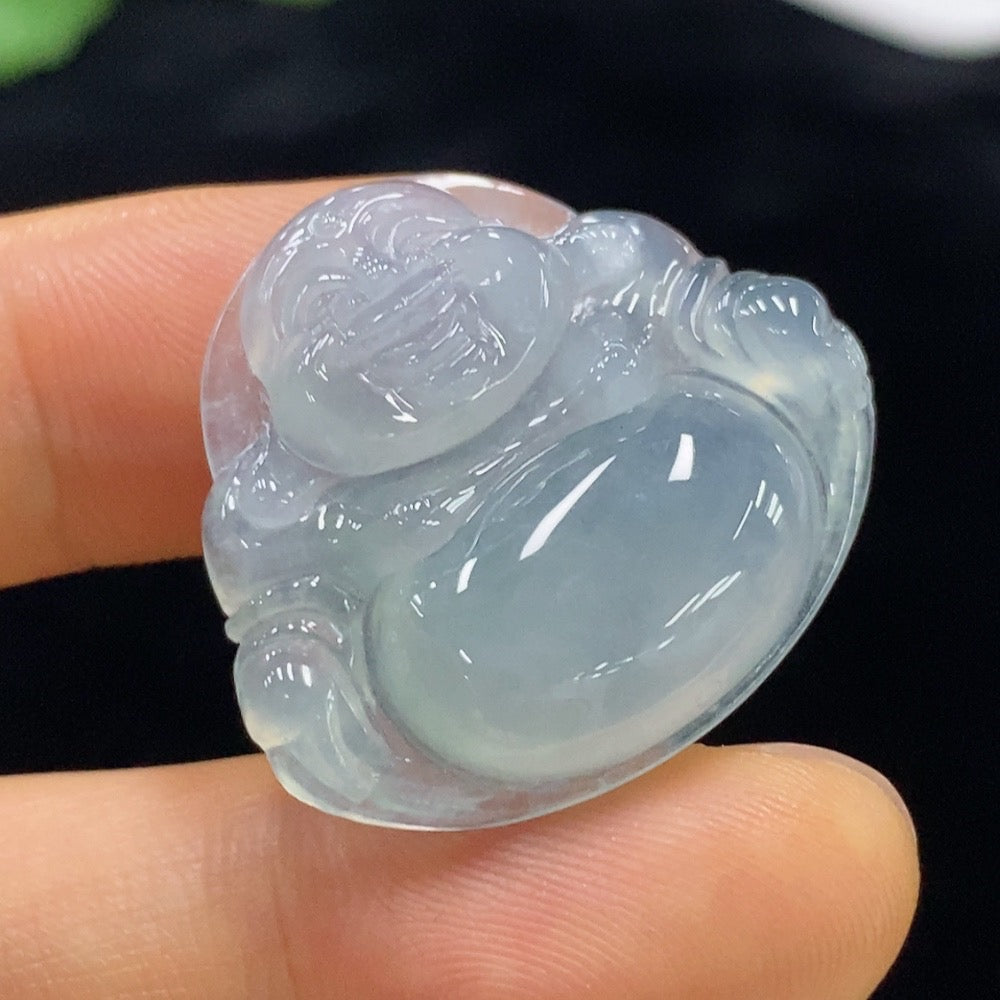 Jadeite Buddha Pendant Total Weight Approx. 6.15g