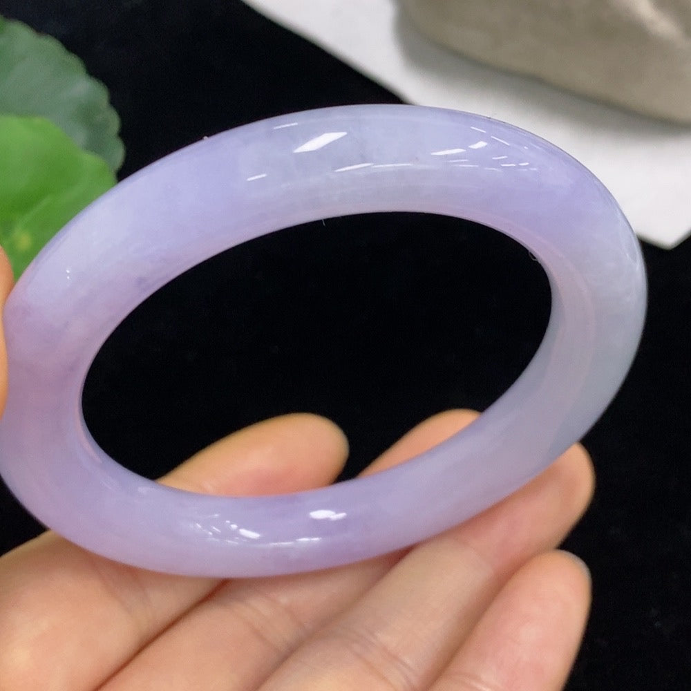 Jadeite Round Bangle Size 52.6 Total Weight Approx. 51.26g
