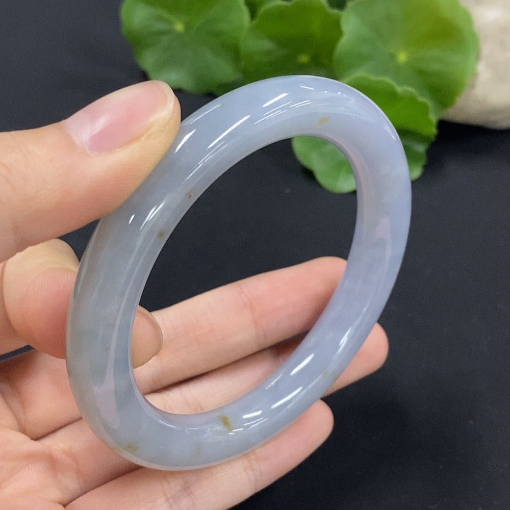 Jadeite Round Bangle Size 54.3 Total Weight Approx. 52.68g
