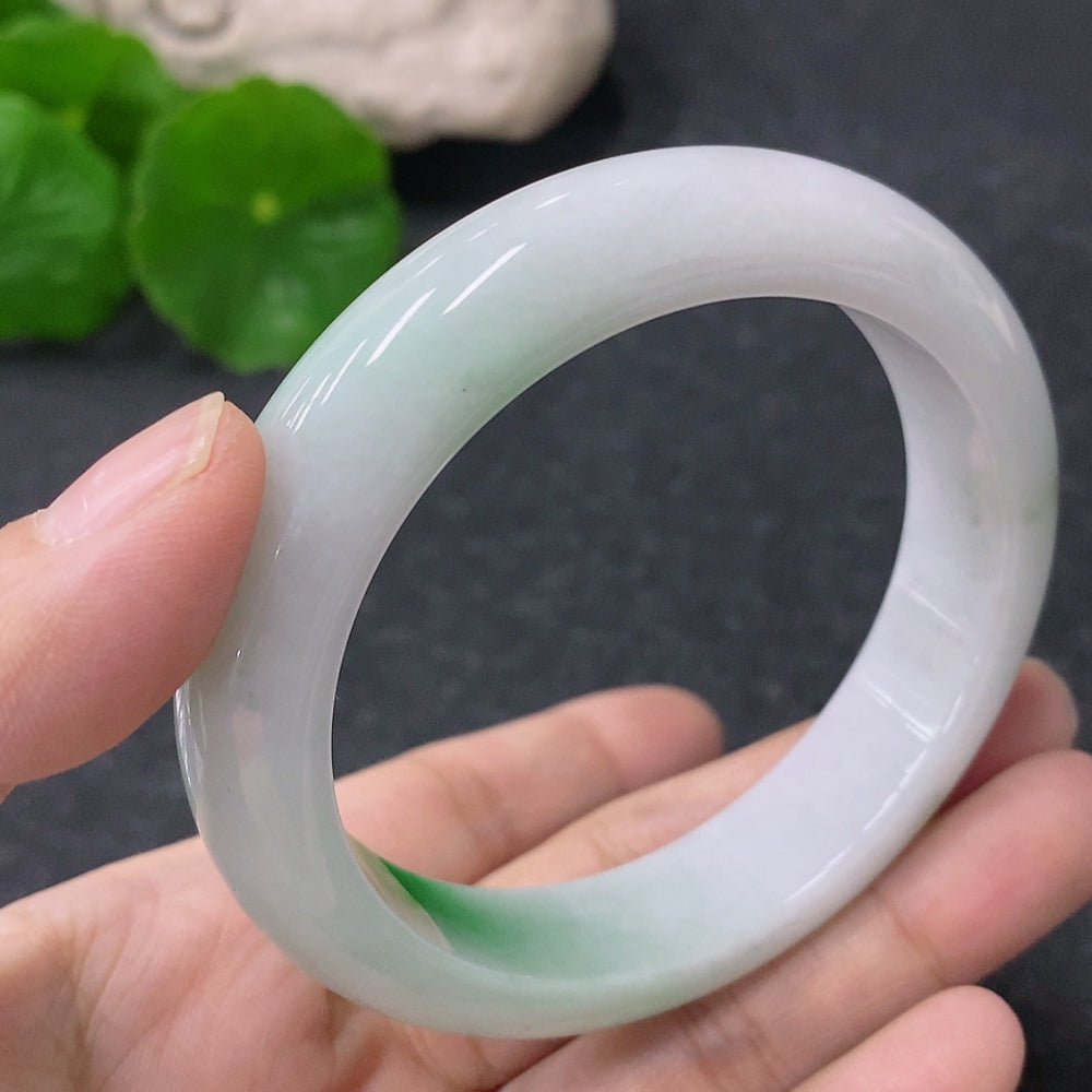 Jadeite Regular Bracelet Size 54mm Total Weight Approx. 57.67g