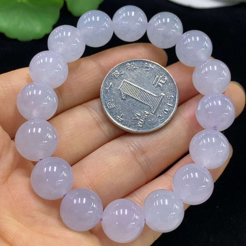 Jadeite Bracelet Total Weight Approx. 46.3g Size 12mm