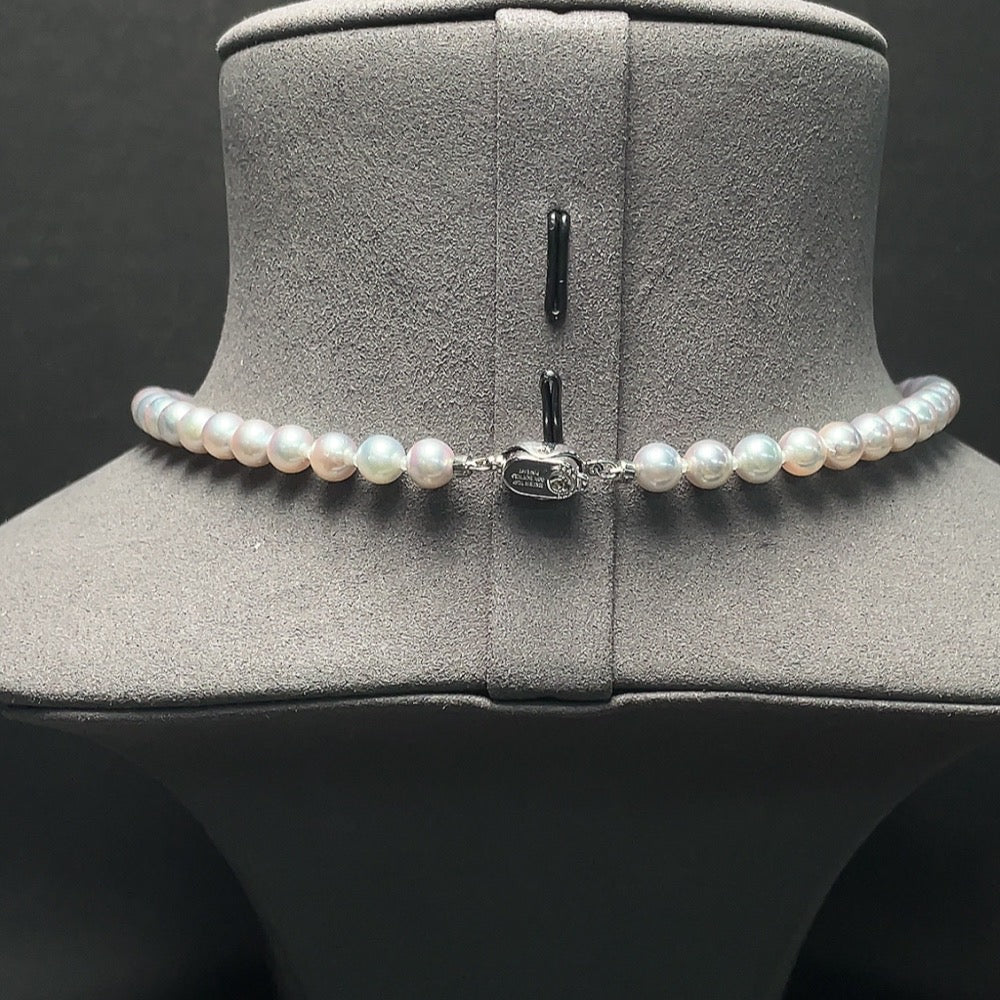 Seawater Pearl Strand Non-Gold Color Origin Undetermined