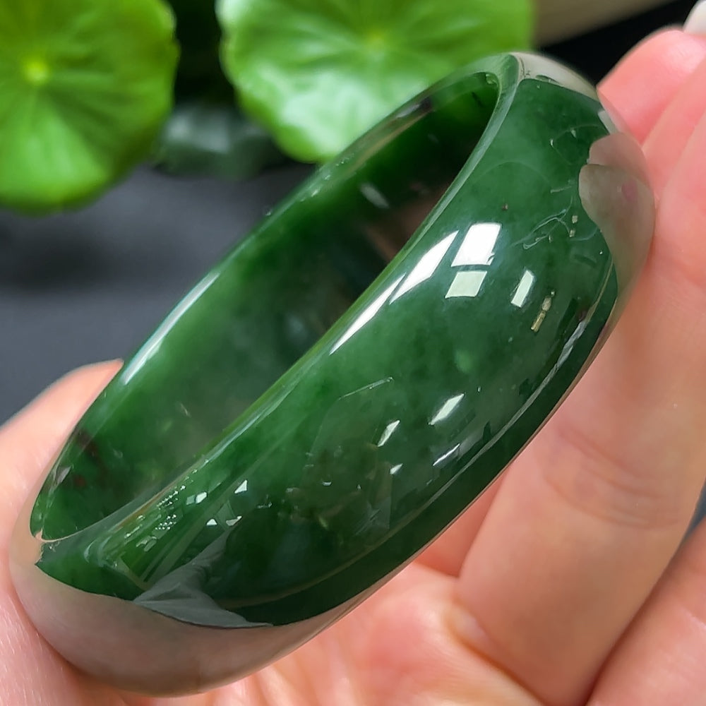 Hetian Jade Round Bracelet