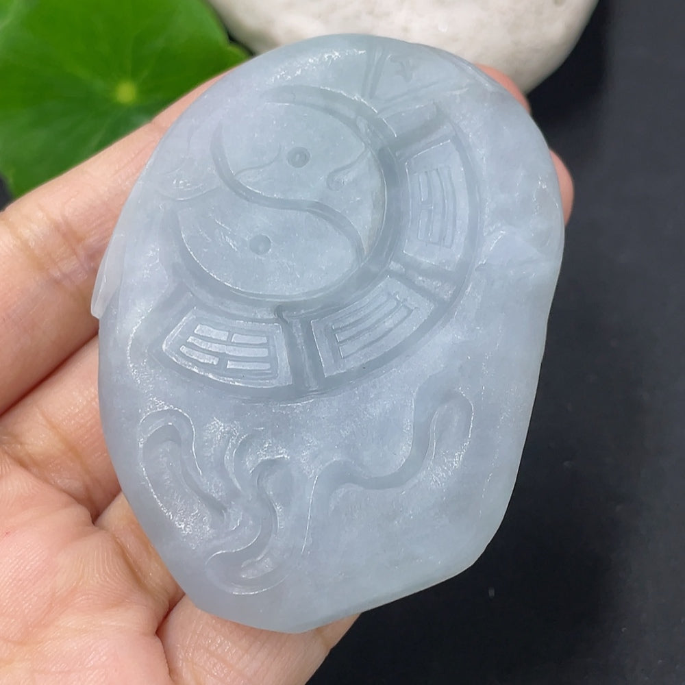 Jadeite Rough Pendant Total Weight Approx. 64.5g