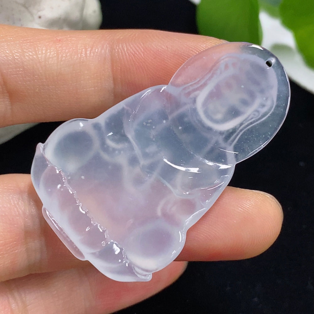Jadeite Pendant Guanyin
