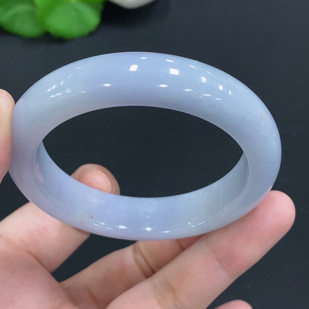 Jadeite Round Bangle Size 51.2 Total Weight Approx. 50.5g
