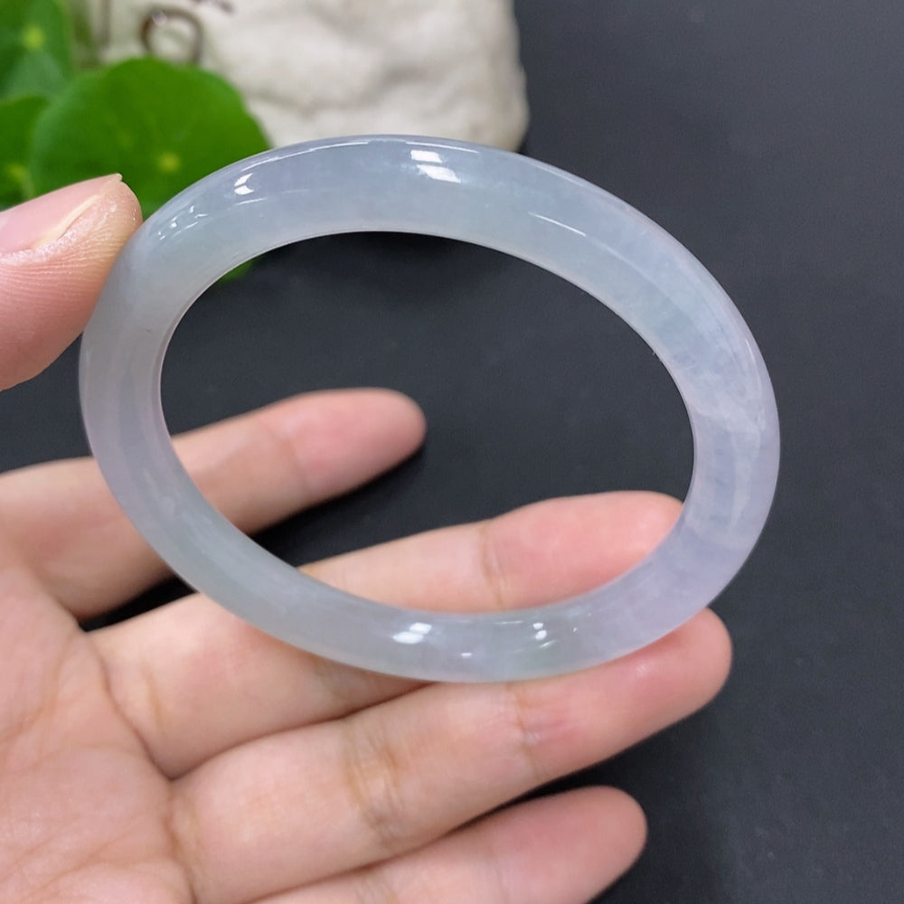 Jadeite Round Bangle Size 51.6 Total Weight Approx. 27.7g