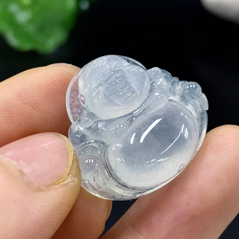 Jadeite Buddha Pendant . | Huiliu Certified