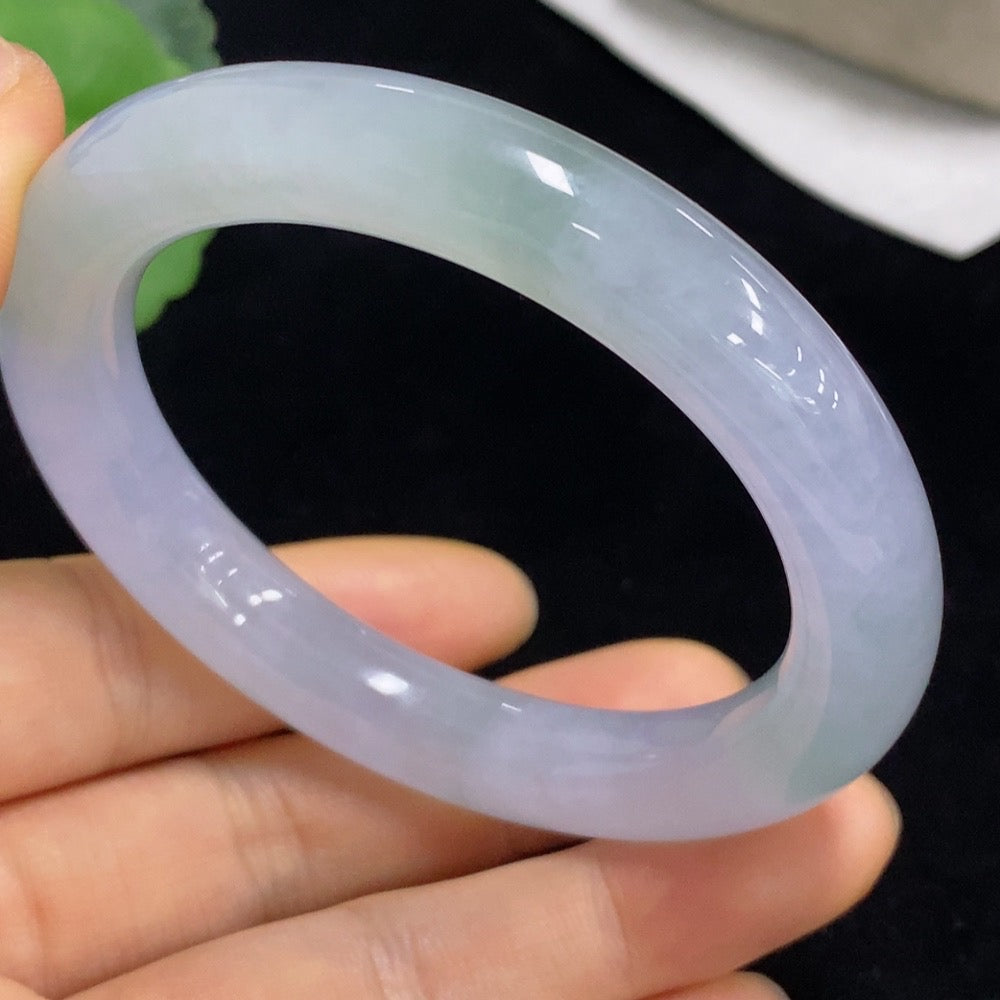 Jadeite Round Bangle Size 54.5 Total Weight Approx. 56.72g