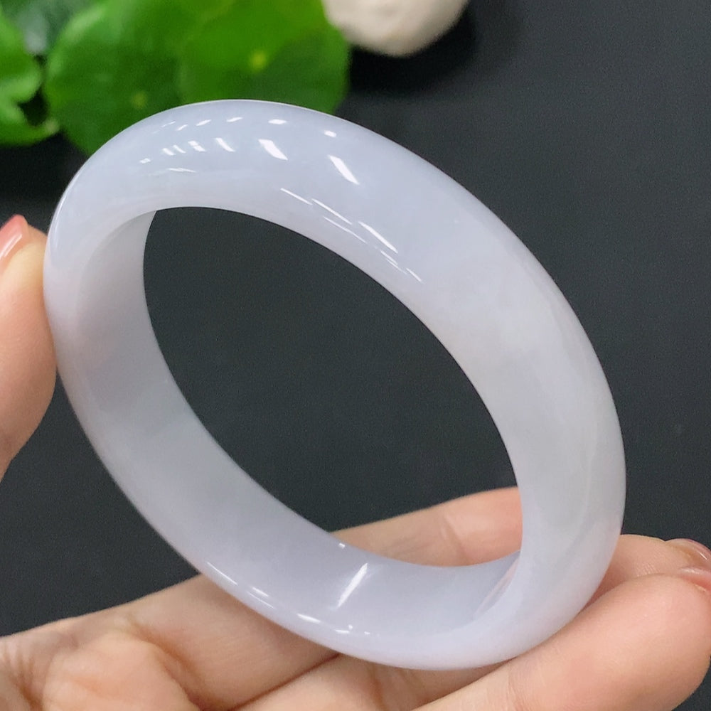 Jadeite Regular Round Bracelet Size 53.6mm Total Weight Approx. 49.61g