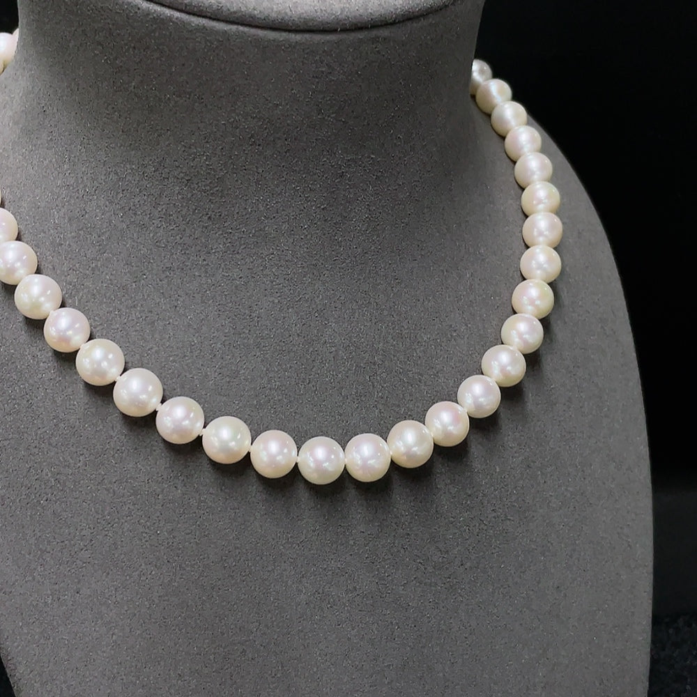 Pearl Necklace Suspected -Plated . mm | Huiliu Certified