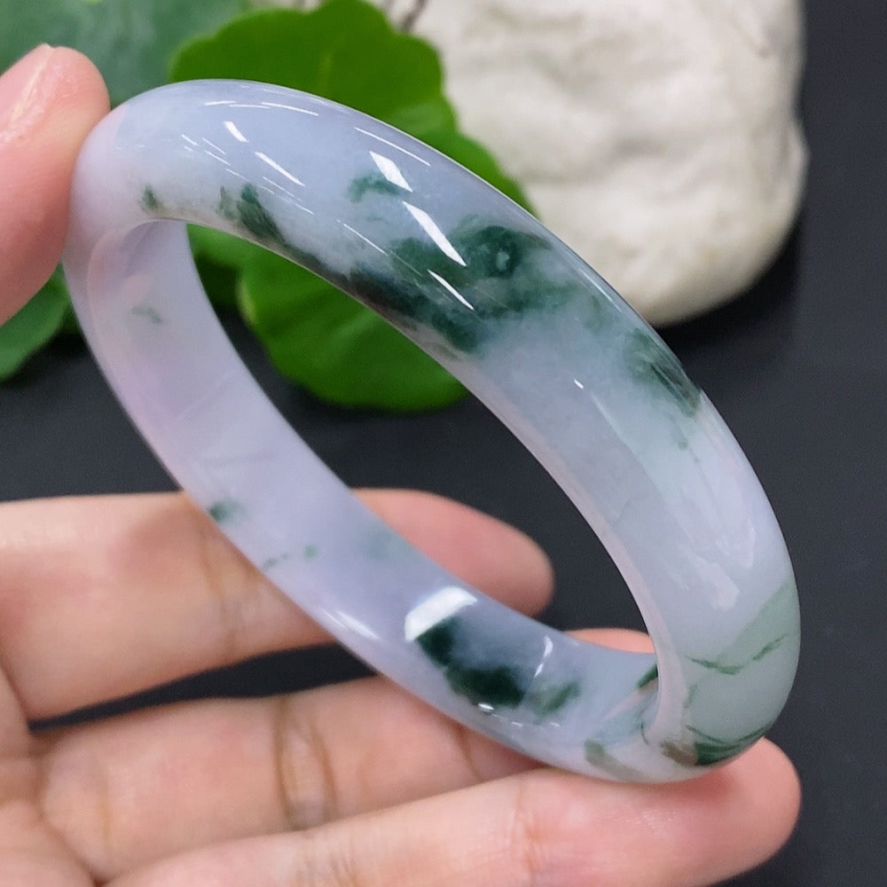 Jadeite Round Bangle