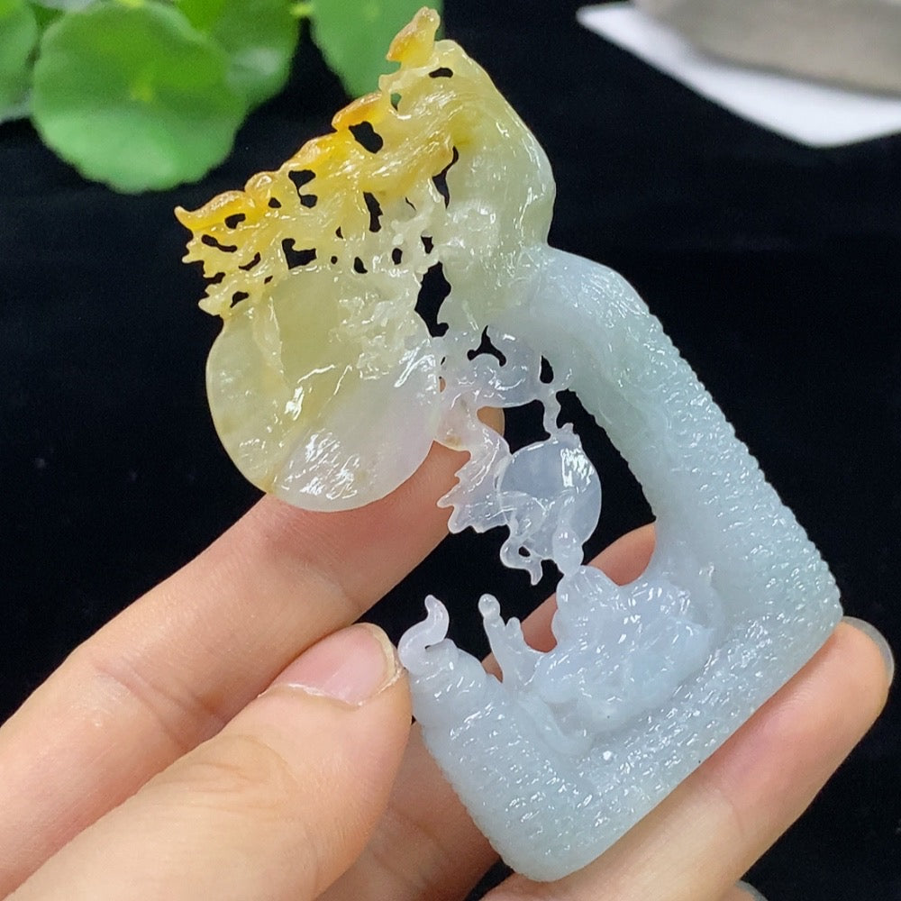 Jadeite Formless Pendant