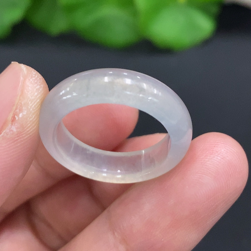 Jadeite Ring Size 18 Total Weight Approx. 3.4g