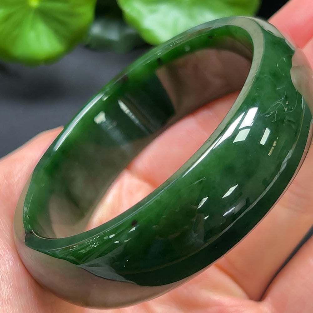 Hetian Jade Round Bracelet