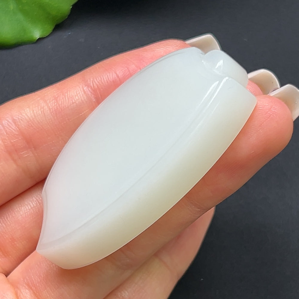 Hetian Jade Freeform Pendant