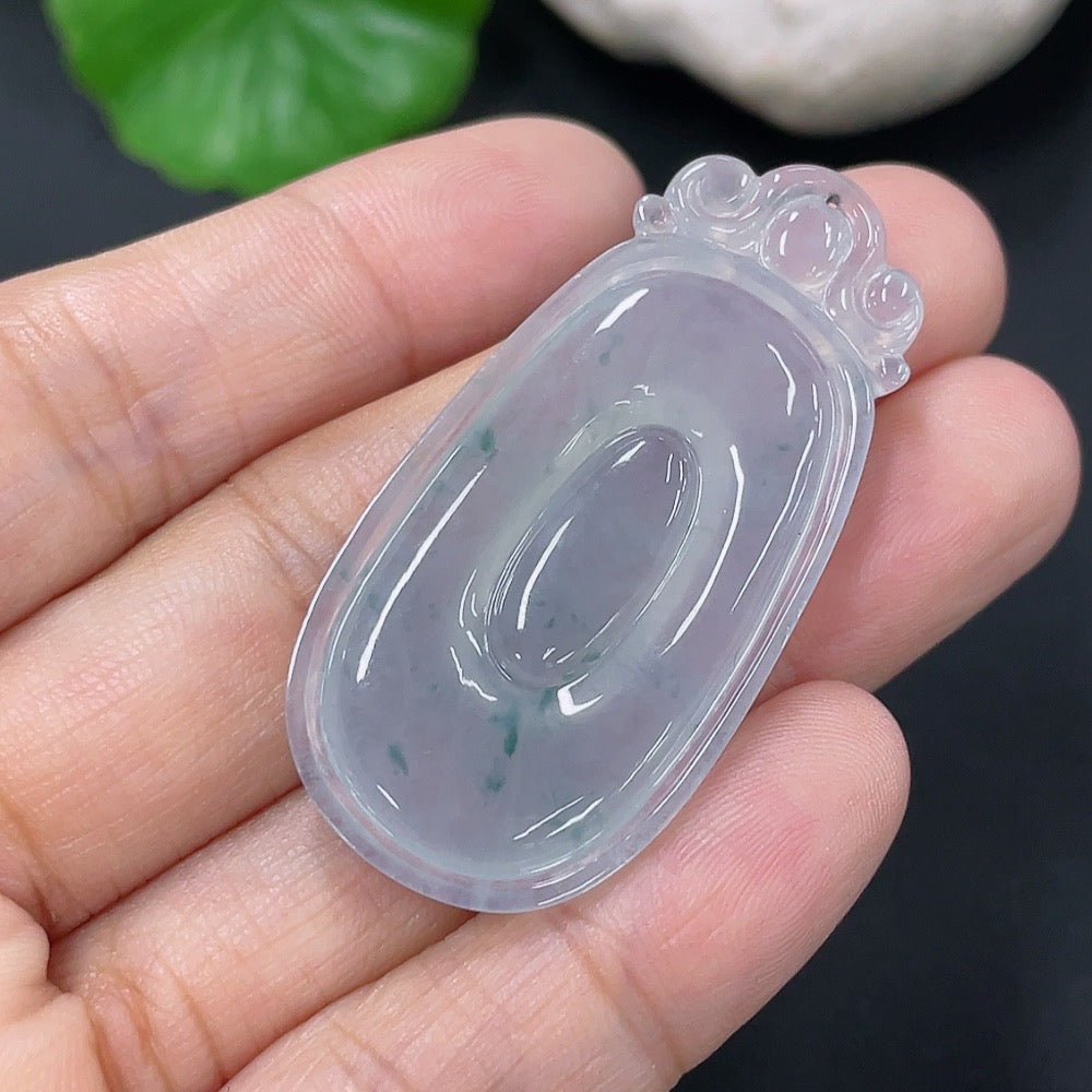 Jadeite Pendant Fu Bei