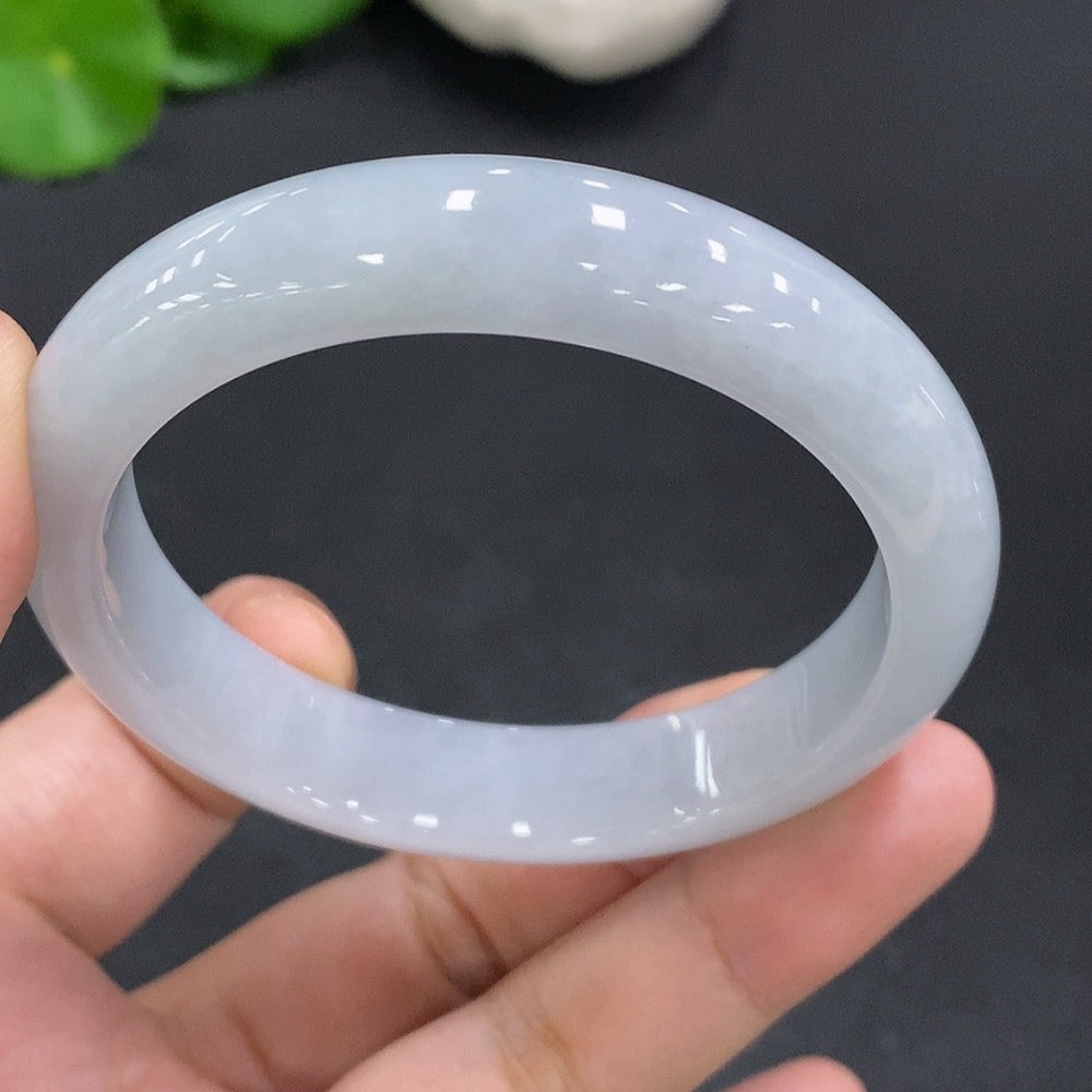 Jadeite Round Bracelet Size 53.2 Total Weight 45.025g