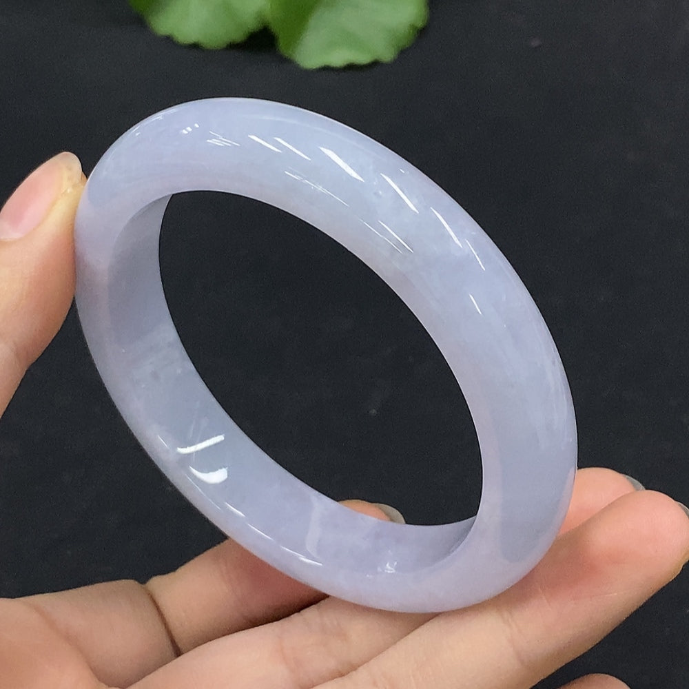 Jadeite Round Bracelet, Total Weight Approx. 61.5g, Size 57