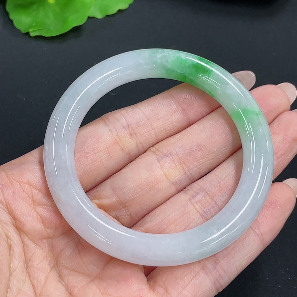 Jadeite Round Bangle