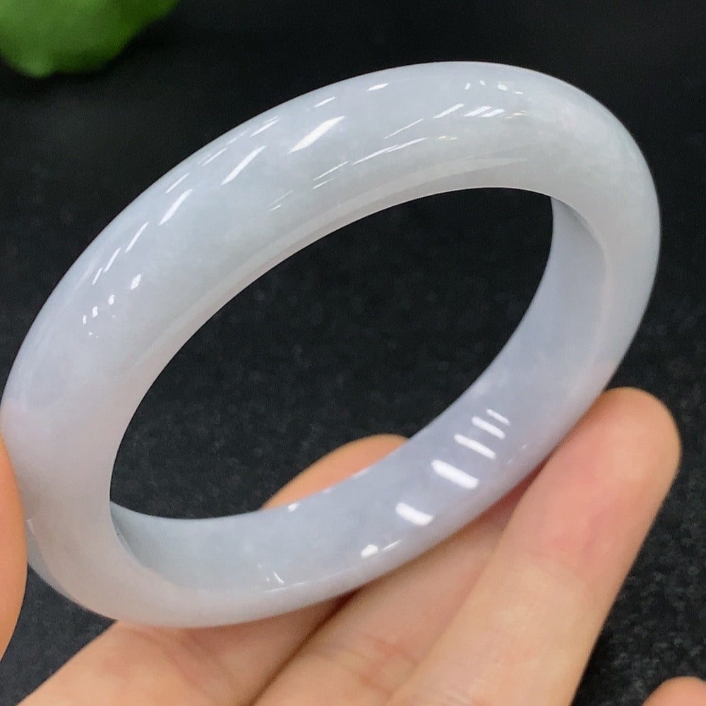 Jadeite Regular Bangle, Inner Diameter 53.6, Total Weight 52.990g