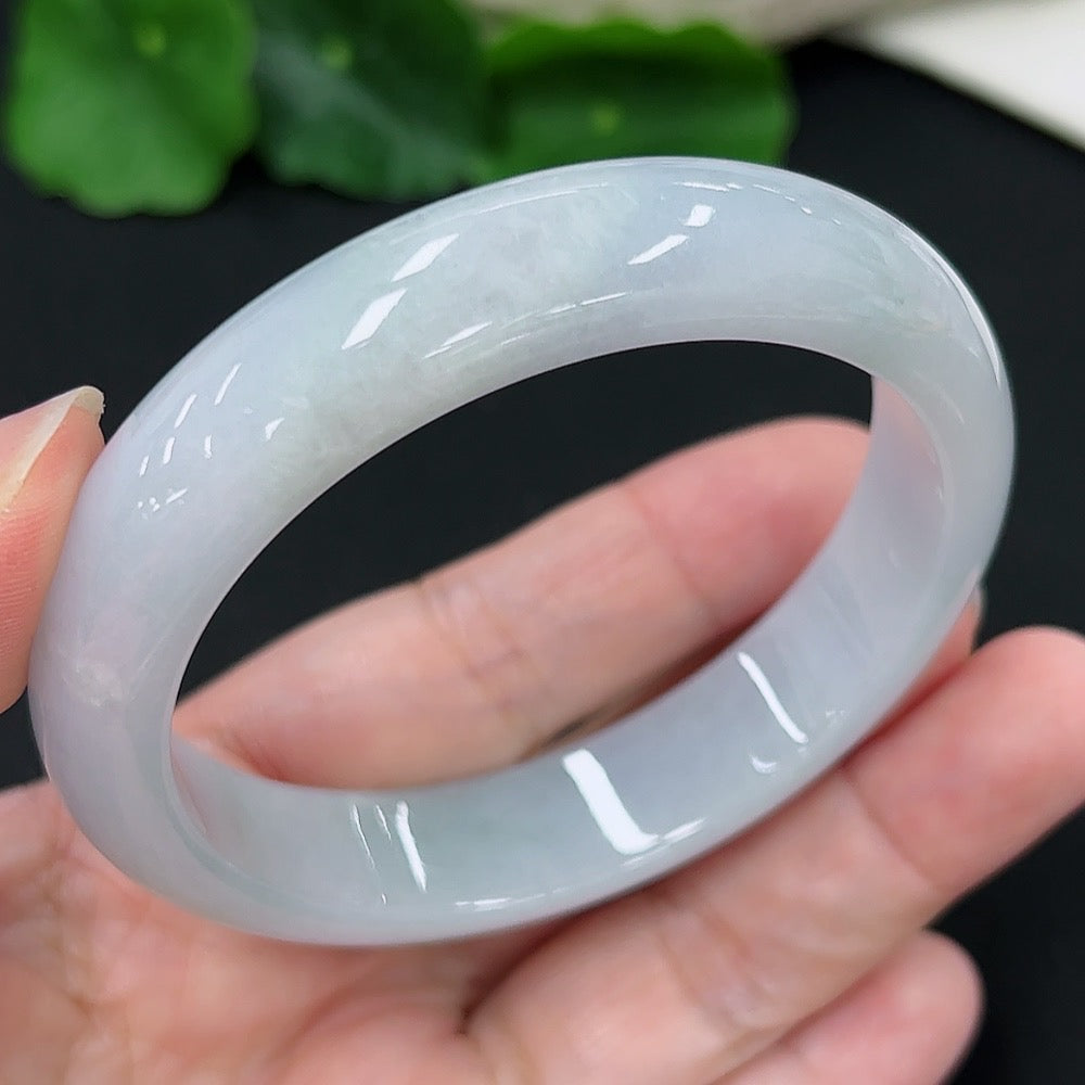 Jadeite Round Bangle Size 56.7 Total Weight Approx. 55.23g