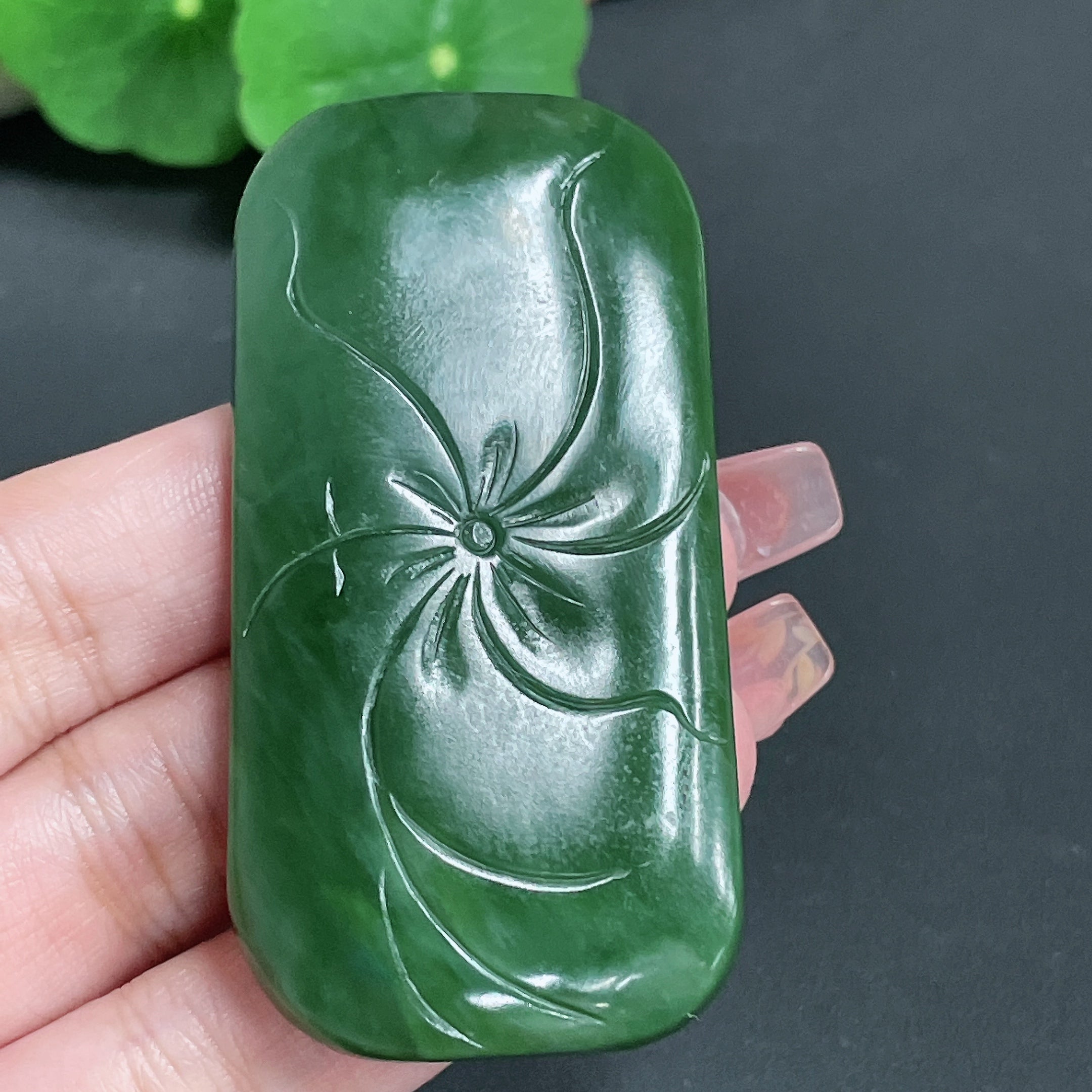 Hetian Jade Pendant    God of Wealth    Total Weight Approx. 49.1g