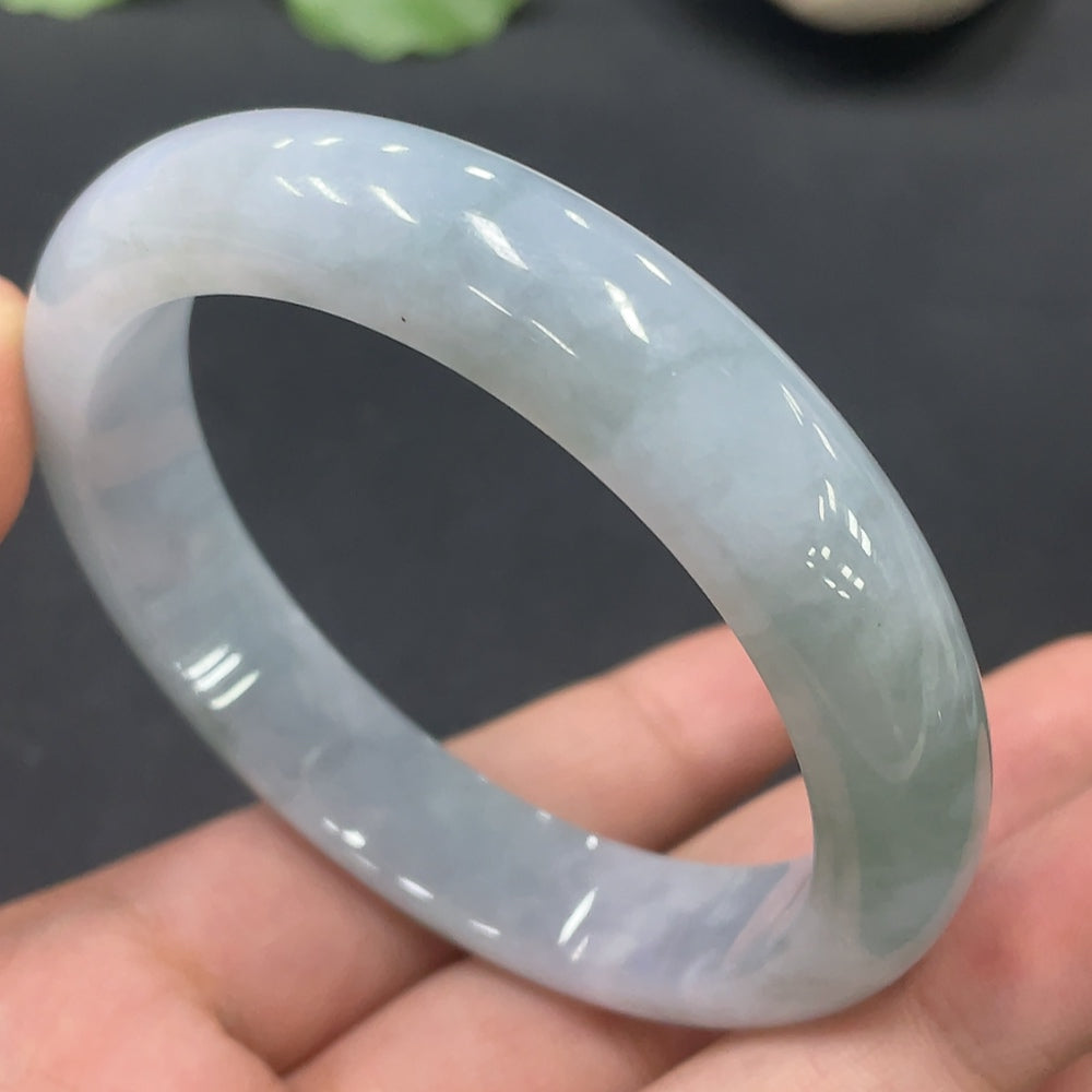 Jadeite Round Bangle Size 56.9 Total Weight 54.606g