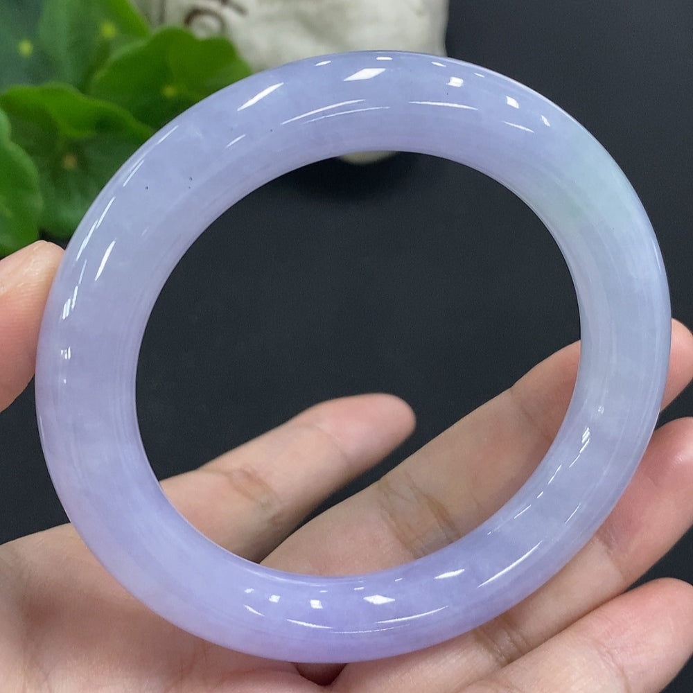 Jadeite Round Bangle Size 56.6 Total Weight Approx. 66.9g [Total Value: $15,102 USD]