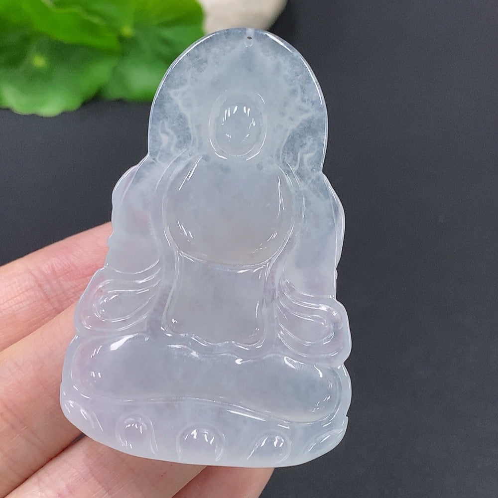 Jadeite Tara Pendant Total Weight Approx. 23.2g