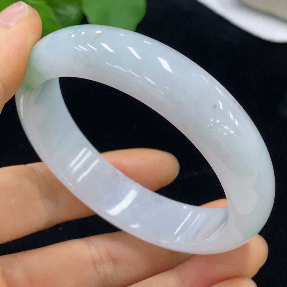 Jadeite Round Bracelet Size 56 Total Weight Approx. 55g