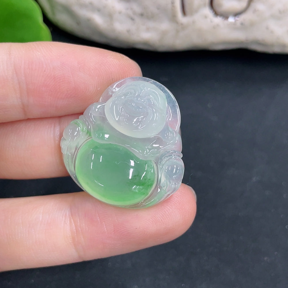 Jadeite Pendant Buddha