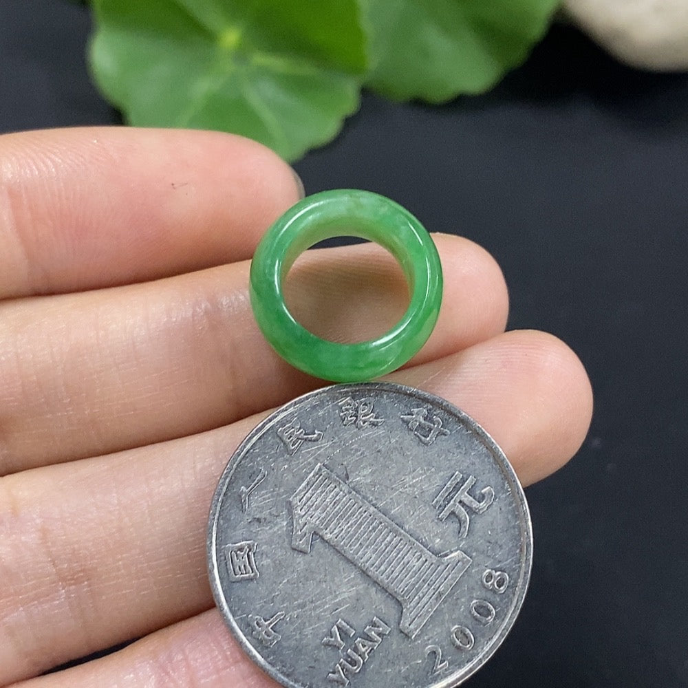 Jadeite Ring Total Weight Approx. 2.24g