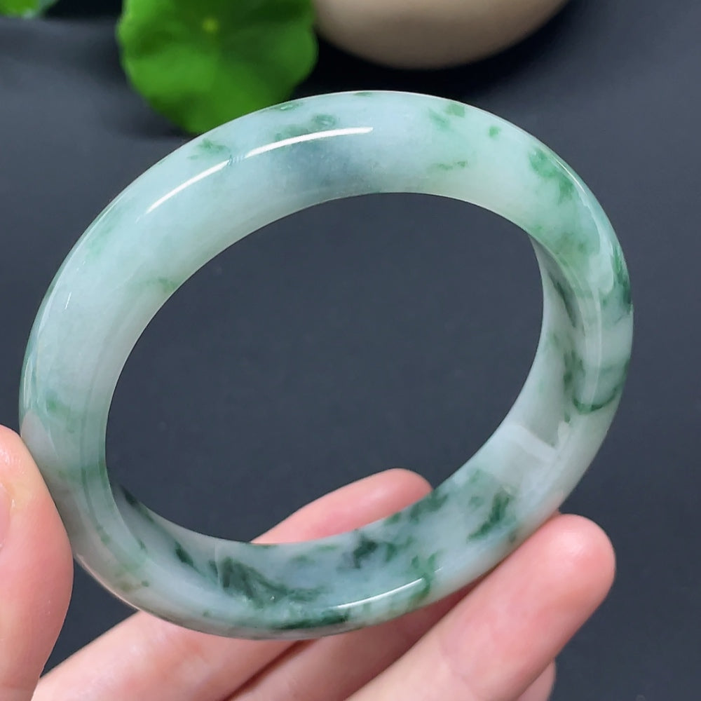 Jadeite Round Bangle